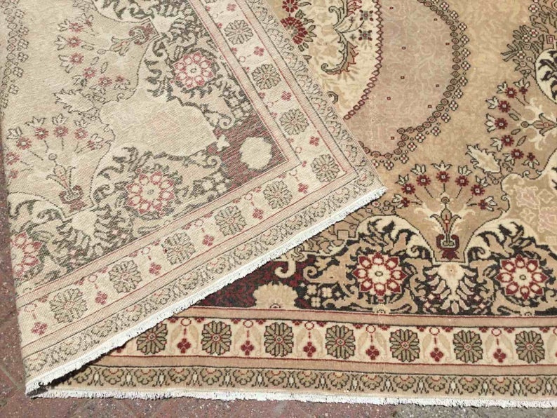 Turkish Hand Knotted Area Rug 304cm x 199cm