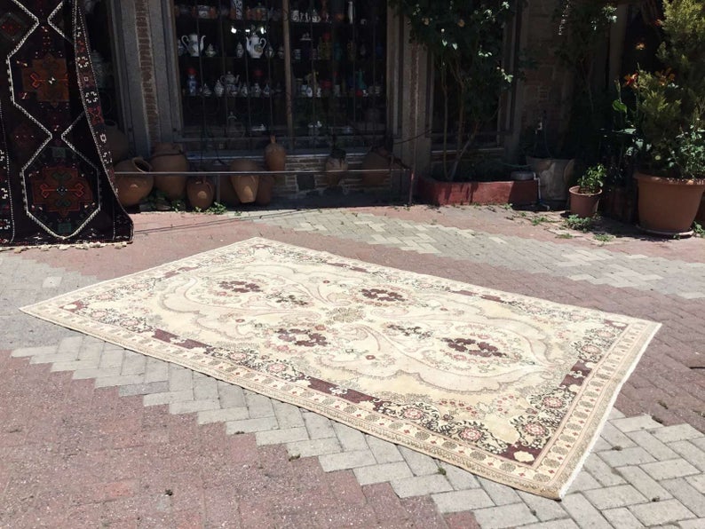 Turkish Hand Knotted Area Rug 304cm x 199cm