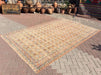 Turkish Hand Knotted Area Rug 316cm x 215cm Vintage Design