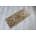 Turkish Hand-Knotted Mini Rug 35cm x 77cm Vintage Design