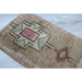 Turkish Hand-Knotted Mini Rug 35cm x 77cm Vintage Design