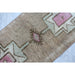 Turkish Hand-Knotted Mini Rug 35cm x 77cm Vintage Design