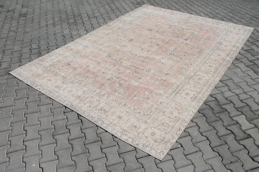 Turkish Hand-Knotted Rug Amelia 246cm x 350cm Vintage