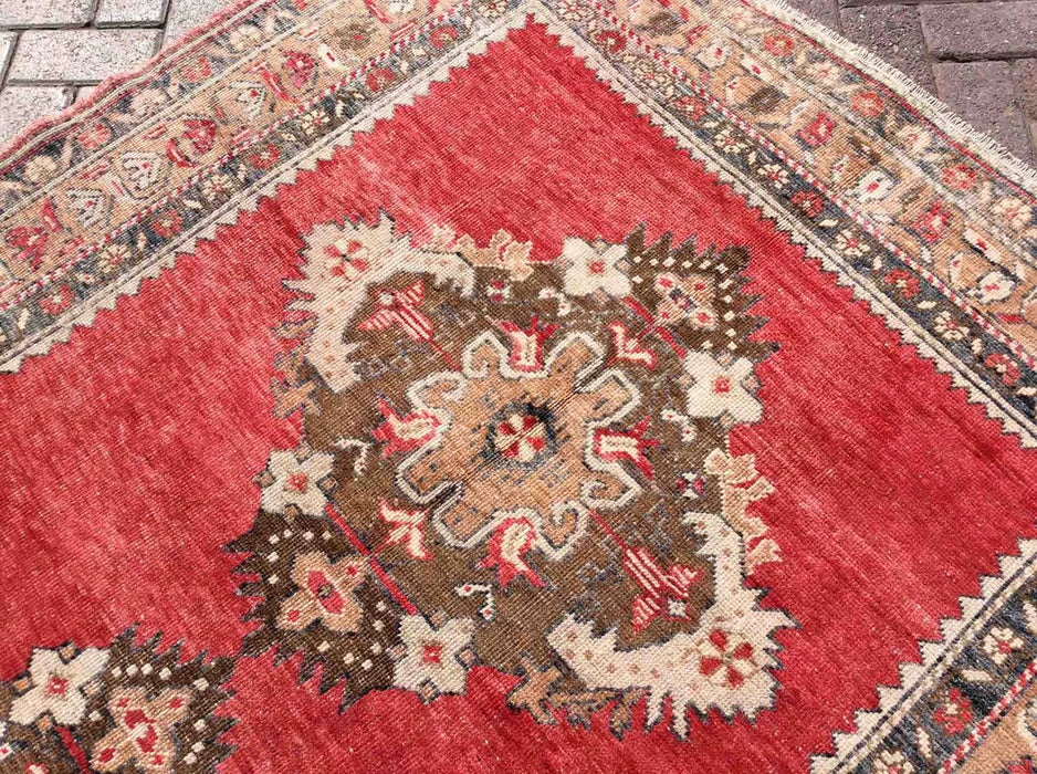 Turkish Hand Knotted Runner Rug 352 cm x 146 cm