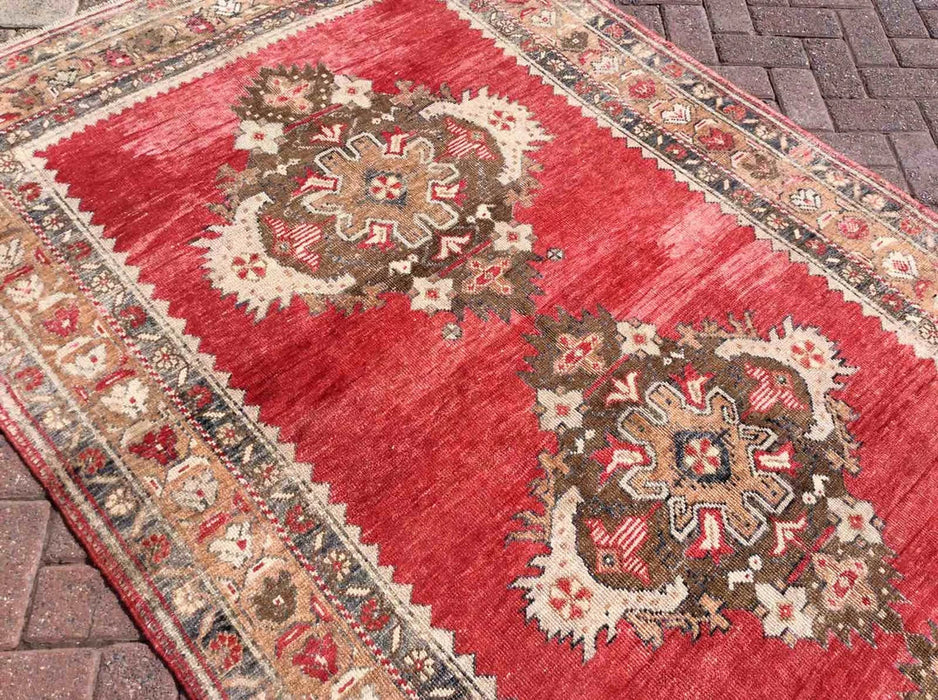 Turkish Hand Knotted Runner Rug 352 cm x 146 cm