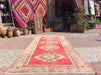 Turkish Hand Knotted Runner Rug 352 cm x 146 cm