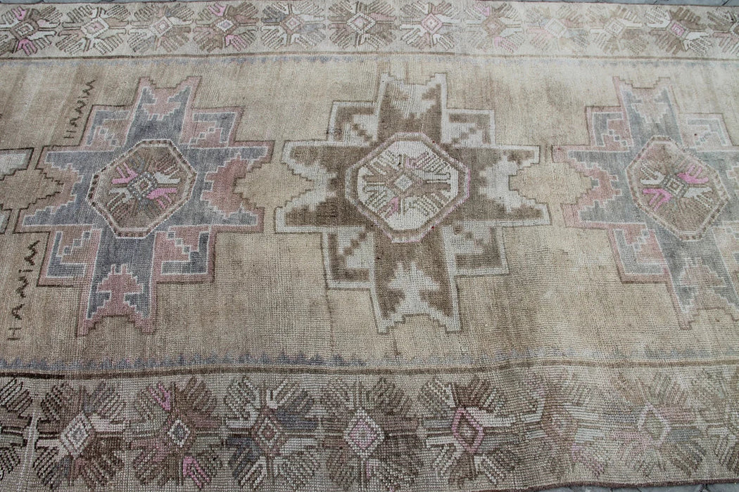 Turkish Hand Knotted Runner Rug 373cm x 147cm