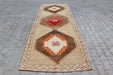 Turkish Hand Knotted Runner Rug 381cm x 127cm