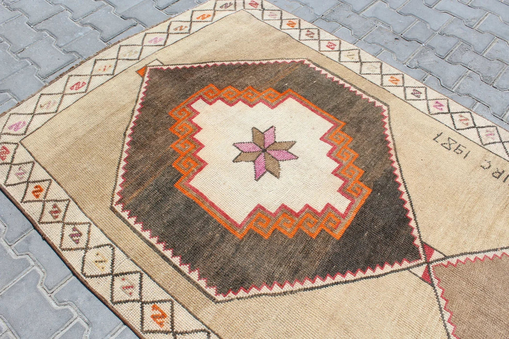 Turkish Hand Knotted Runner Rug 381cm x 127cm
