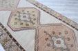 Turkish Hand-Knotted Vintage Runner Rug 390cm x 142cm