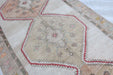 Turkish Hand-Knotted Vintage Runner Rug 390cm x 142cm