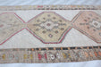Turkish Hand-Knotted Vintage Runner Rug 390cm x 142cm