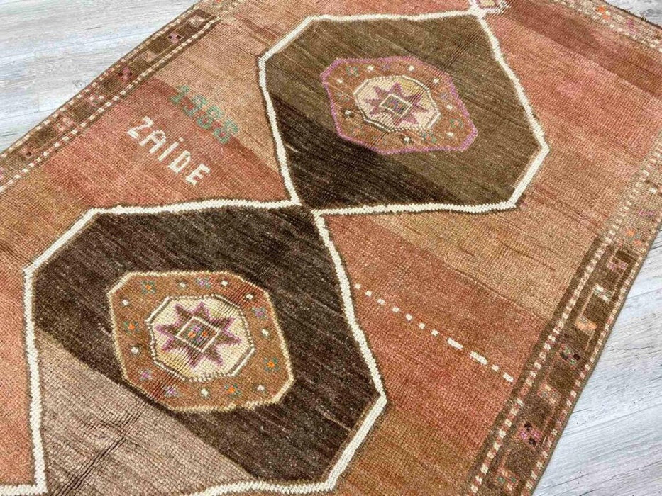 Turkish Hand Knotted Wool Runner Rug 310cm x 122cm