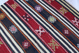 Turkish Kilim Area Rug 145x268 cm Vintage Wool Artisan Crafted