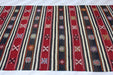 Turkish Kilim Area Rug 145x268 cm Vintage Wool Artisan Crafted