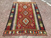 Turkish Kilim Area Rug 159cm x 251cm Geometric Patterns