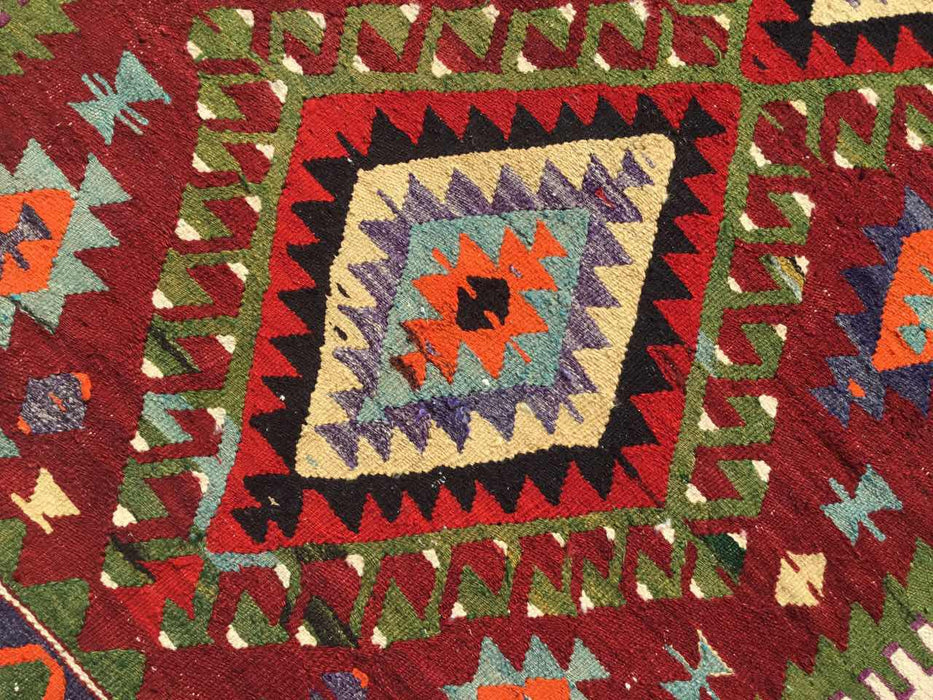 Turkish Kilim Area Rug 159cm x 251cm Geometric Patterns