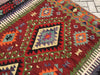 Turkish Kilim Area Rug 159cm x 251cm Geometric Patterns