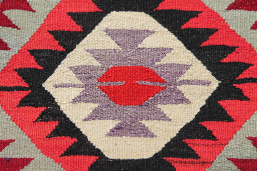 Turkish Kilim Area Rug 170x259 cm Handcrafted Vintage Design