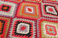Turkish Kilim Area Rug 170x259 cm Handcrafted Vintage Design