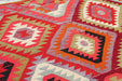 Turkish Kilim Area Rug 170x259 cm Handcrafted Vintage Design