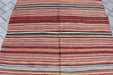Turkish Kilim Area Rug 329cm x 142cm Handcrafted Vintage