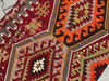 Turkish Kilim Hallway Runner 277cm x 97cm Vintage #257