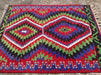 Turkish Kilim Rug 122cm x 96cm Handwoven Vintage Piece