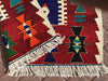 Turkish Kilim Rug 137 cm x 96 cm Handwoven Vintage