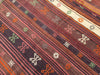 Turkish Kilim Rug 140x229 cm Handwoven Vintage Stripes