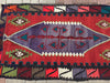Turkish Kilim Rug 145cm x 86cm Handwoven Vintage Design