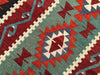 Turkish Kilim Rug 145cm x 89cm Vintage Handwoven Design