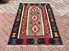 Turkish Kilim Rug 145cm x 89cm Vintage Handwoven Design