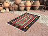 Turkish Kilim Rug 145cm x 89cm Vintage Handwoven Design