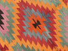 Turkish Kilim Rug 270cm x 160cm Handwoven Wool Vintage