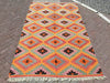 Turkish Kilim Rug 270cm x 160cm Handwoven Wool Vintage