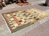 Turkish Kilim Rug 296cm x 187cm Vintage Geometric Pattern