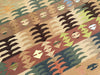 Turkish Kilim Rug 296cm x 187cm Vintage Geometric Pattern