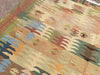 Turkish Kilim Rug 296cm x 187cm Vintage Geometric Pattern