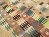 Turkish Kilim Rug 296cm x 187cm Vintage Geometric Pattern
