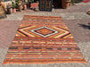 Turkish Kilim Rug Azra 198cm x 305cm Vintage Design