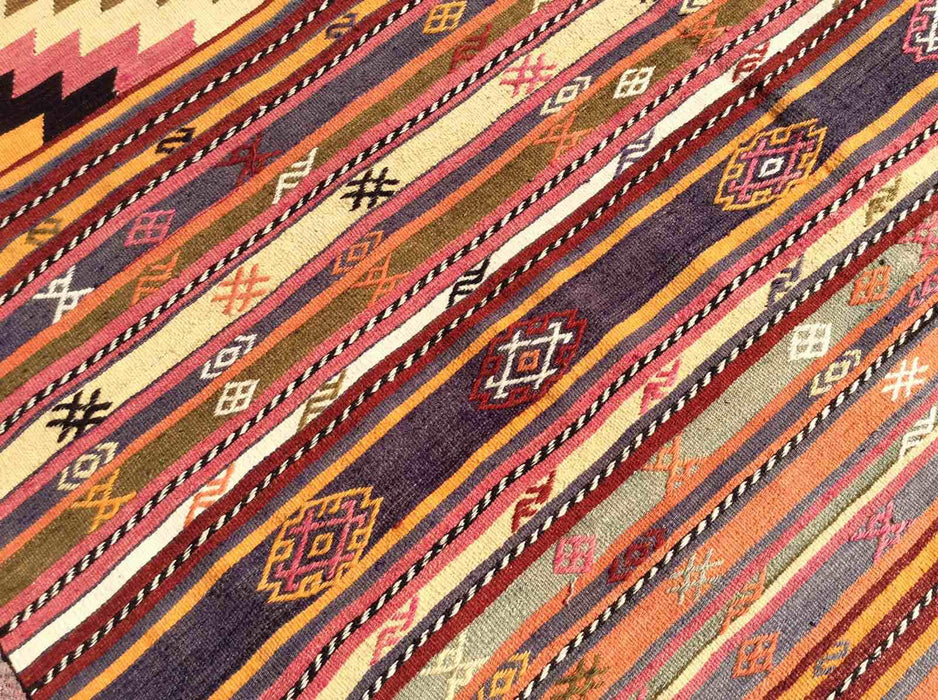 Turkish Kilim Rug Azra 198cm x 305cm Vintage Design