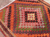 Turkish Kilim Rug Handmade 145cm x 236cm Vintage Design