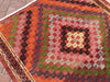 Turkish Kilim Rug Handmade 145cm x 236cm Vintage Design