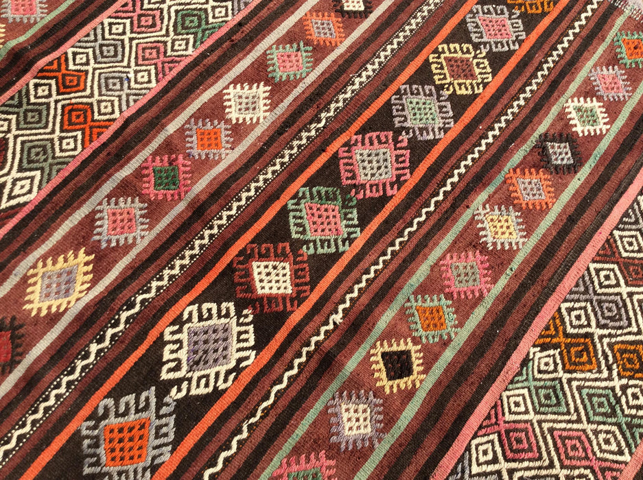Turkish Kilim Rug Marie 132cm x 251cm Vintage Handcrafted