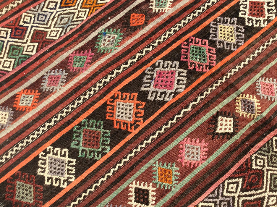Turkish Kilim Rug Marie 132cm x 251cm Vintage Handcrafted