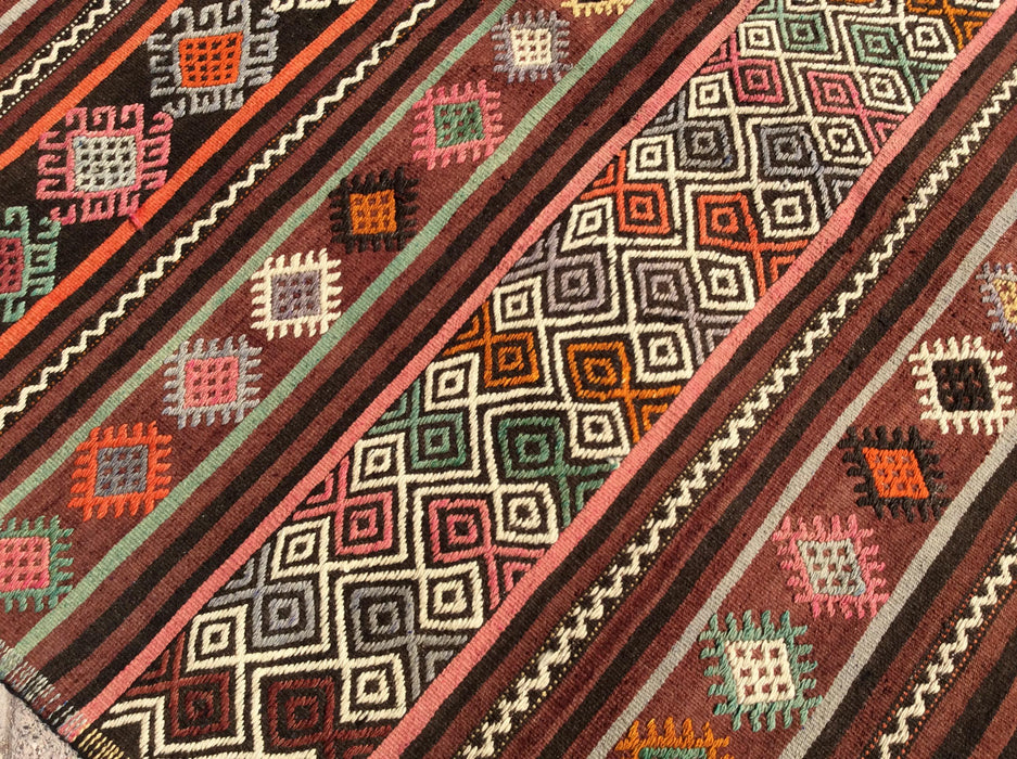 Turkish Kilim Rug Marie 132cm x 251cm Vintage Handcrafted
