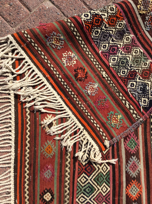 Turkish Kilim Rug Marie 132cm x 251cm Vintage Handcrafted