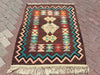Turkish Kilim Rug Mateo 91x129 cm Vintage Handcrafted Art
