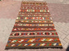 Turkish Kilim Rug Nadia 129cm x 297cm Vintage Wool